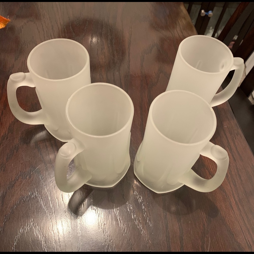 Frosted mugs